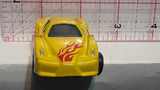 Yellow Flames Sports Racer Unbranded Diecast Car
