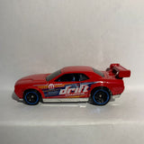 Red Drift Champion Dodge Challenger Drift Car Nightburnerz Hot Wheels Diecast Car