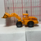 Orange  Front End Loader 8157 Greenbrier Construction Diecast Car
