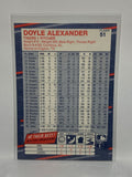 # 51 Doyle Alexander  Detroit Tigers 1988 Fleer Baseball Cards