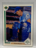# 72 Brent Mayne Top Prospect Kansas City Royals 1991 UD Baseball Cards