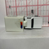 White Police Utility Truck Unbranded Diecast Car