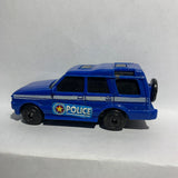 Blue Police SUV Unbranded Diecast Car