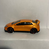 Orange 2016 Honda Civic Type-R DTW88 Hot Wheels Diecast Car