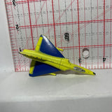 Yellow Delta-Wing Jet Fighter Plane Unbranded Diecast Car