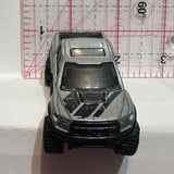 Silver '17 Ford F-150 Raptor Truck 2015 Hot Wheels Diecast Car