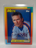 # 37T Bud Harrelson Manager New York Mets 1990 Topps Baseball Cards