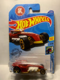 Red Ratical Racer Street Beasts GHD40 D7C5 2018 Long Card Hot Wheels Diecast Car