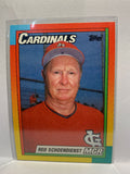 # 113T Red Schoendienst Manager St Louis Cardinals 1990 Topps Baseball Cards