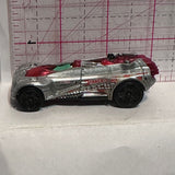 Silver Gearonimo Hot Wheels Diecast Car