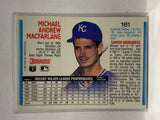 # 161 Mike Macfarlane  Kansas City Royals 1992 Donruss Baseball Cards