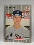 # 257 Al Leiter  New York Yankees 1989 Fleer Baseball card