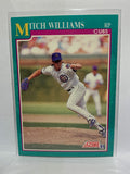 # 220 Mitch Williams  Chicago Cubs 1991 Score Baseball Cards
