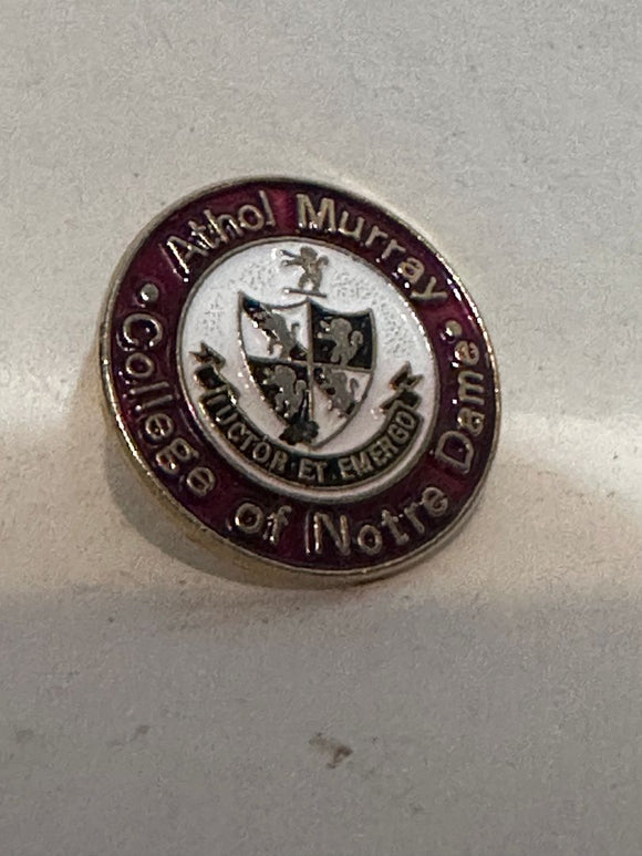 Athol Murray Dame College of Notre  Lapel Pin