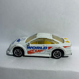 White World Cup France 98 Opel Calibra V6 1/60 Matchbox Diecast Car