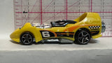 Yellow #6 Experimental Power Rocket13346 1995 Hot Wheels Diecast Car