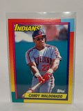 # 65T Candy Maldenado  Cleveland Indians 1990 Topps Baseball Cards