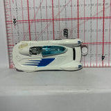 White Monoposto Concept Car Hot Wheels Diecast Car