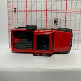 Red 4Z Jeep Gladiater DVK24 MB1057 Matchbox Diecast Car