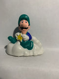 Luigi Cloud 1989 McDonalds Happy Meal Super Mario Toy Box Super Hero