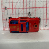 Red Fire Station #112 Truck Ford Bronce II 8009  Summer Marz Diecast Car
