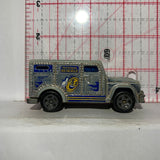 Silver HW Reserve Armored Truck BFB42 Hot Wheels Diecast Car