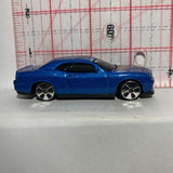 Blue 2008 Dodge Challenger SRT8 Maisto Diecast Car