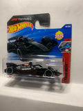 Black Forumla 1 Petronas Mercedes-AMG  Track Aces HYX78 N521 2024 Short Card Hot Wheels Diecast Car