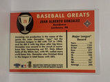 # 29 Juan Gonzalez Baseball Greats Texas Rangers 1999 Fleer Baseball Cards