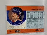 # 439 Jeff Beukeboom  Edmonton Oilers 90-91 Pro Set Hockey Cards