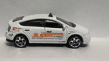 White Speedy X-Press Toyota Prius 2009 1/62 Matchbox Diecast Car