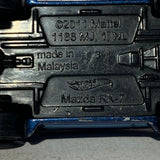 Blue Mazda RX-7 Hot Wheels Diecast Car