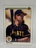 # 557 Jeff King  Pittsburgh Pirates 1990 UD Baseball Cards