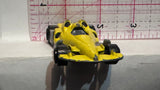 Yellow F1 Racer 2012 Mcdonalds Hot Wheels Diecast Car
