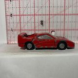 Red Ferrari F40 1075 Siku Diecast Car