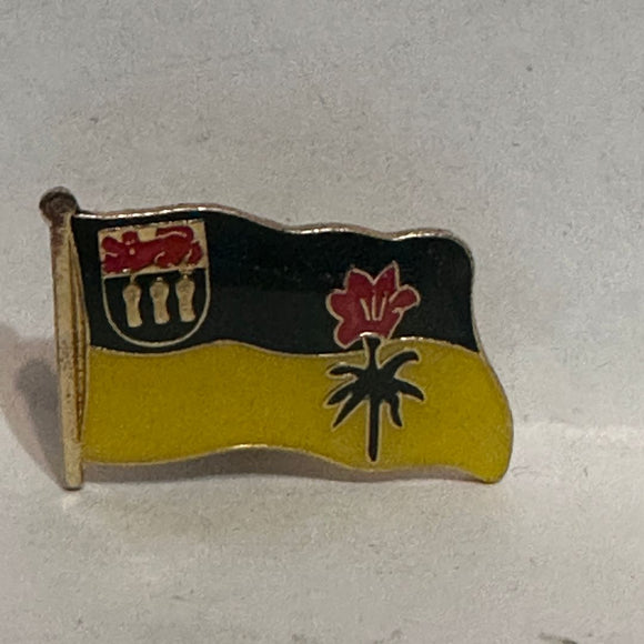 Saskatchewan Province Flag  Lapel Pin