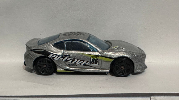 Silver Scion FR-8 ©2013 Hot Wheels Diecast Car