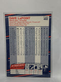 # 402 Dave LaPoint  Chicago White Sox 1988 Fleer Baseball Cards