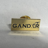 Gander Newfoundland Airplane  Lapel Pin