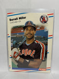 # 498 Darrell Miller  Los Angeles Angels 1988 Fleer Baseball Cards