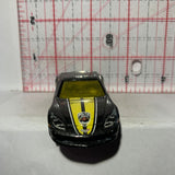 Black Lafayette Police C6 Corvette Hot Wheels Diecast Car