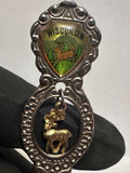 Winconsin Deer Union Wisconsin Souvenir Spoon