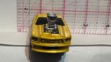 Yellow 1968 Mustang ©2002 Hot Wheels Diecast Car