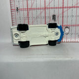 White #43 '69 COPO Corvette Hot Wheels Diecast Car