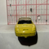 Yellow Porsche Boxster Maisto Diecast Car