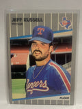 # 531 Jeff Russell  Texas Rangers 1989 Fleer Baseball card
