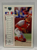 # 164 Todd Zeile  St Louis Cardinals 1991 UD Baseball Cards