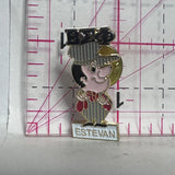Estevan Saskatchewan Train Conductor Engineer  Lapel Pin