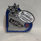 Scotties Tournament of Hearts 2012 Red Deer UFA Curling  Lapel Pin