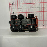 Red MC Construction 3 Axle Dump Truck MB536 Matchbox Diecast Car